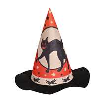 Halloween Felt Witch Hat Halloween Felt Witch Hatt, vintage Halloween witch hat, retro witch hat, Halloween hat, Halloween witch decoration, vintage costume witch hat
