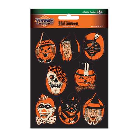 Vintage Halloween Stickers