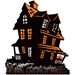 Vintage Halloween Haunted House Stand-Up - 00541